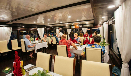 The Restaurant on board