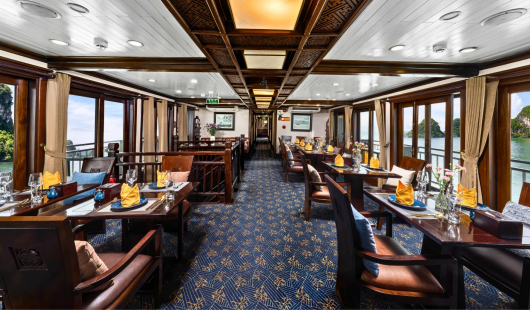 Enjoy the bay view on board
