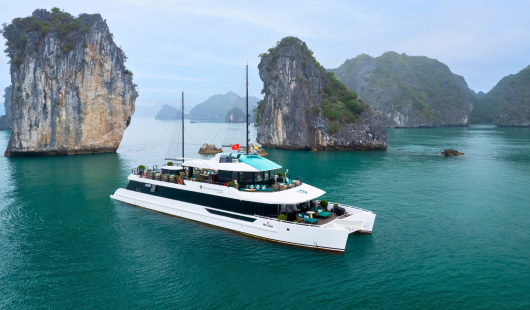 The Halong Catamaran Cruise Halong Bay