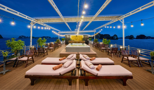 Loungers for sunbathing
