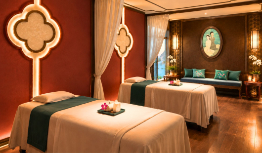 Cozy Ambiance in the Spa