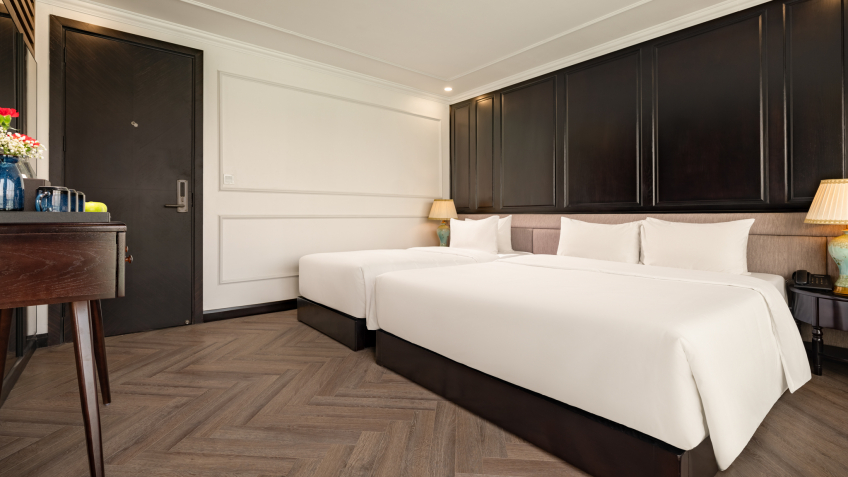 Ideal cabin for three