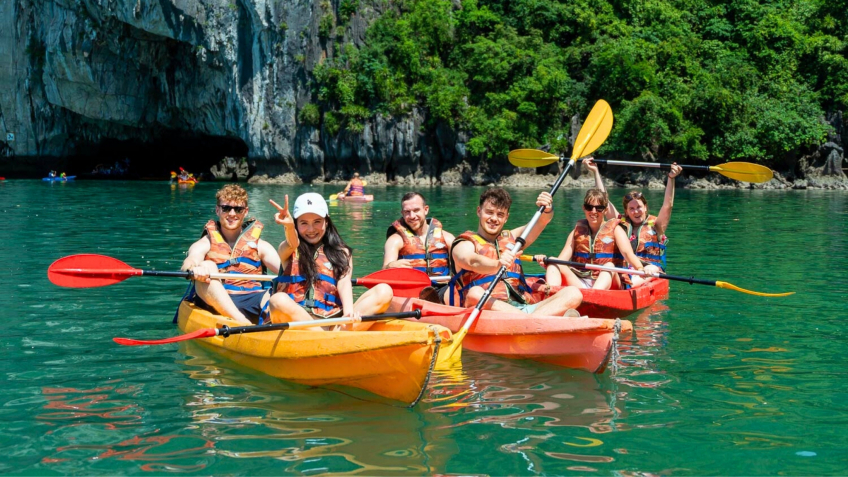 Being active with kayaking