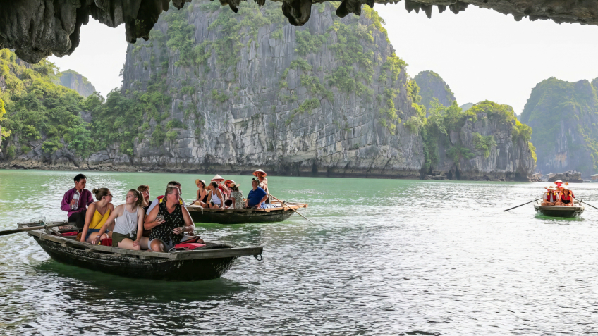 Bamboo Boat trip