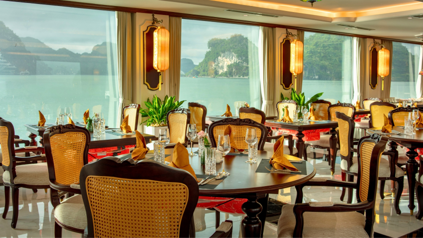 Huge seaview windows