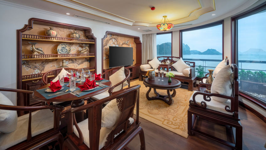 Sapcious area to relax