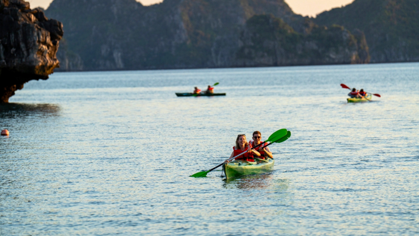 Admire the charming scenery