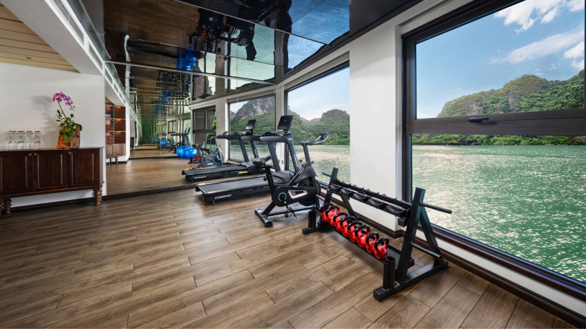 Sea-view Gym
