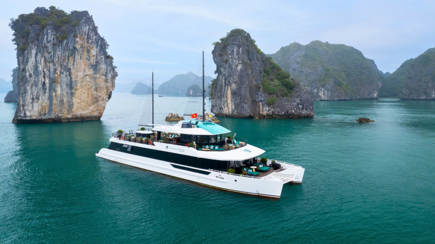 The Halong Catamaran Cruise