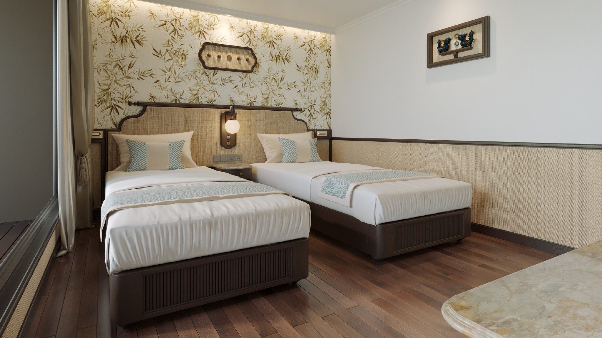 Soft comfortable bed