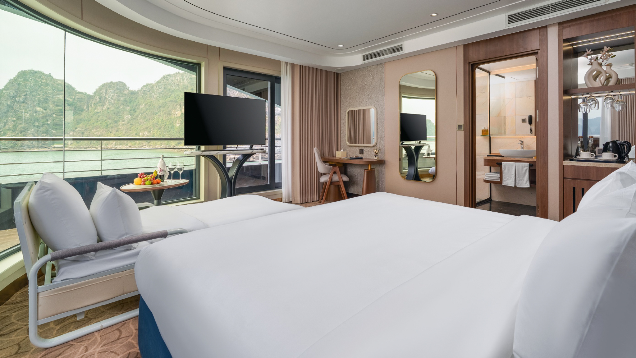 Ocean-facing room