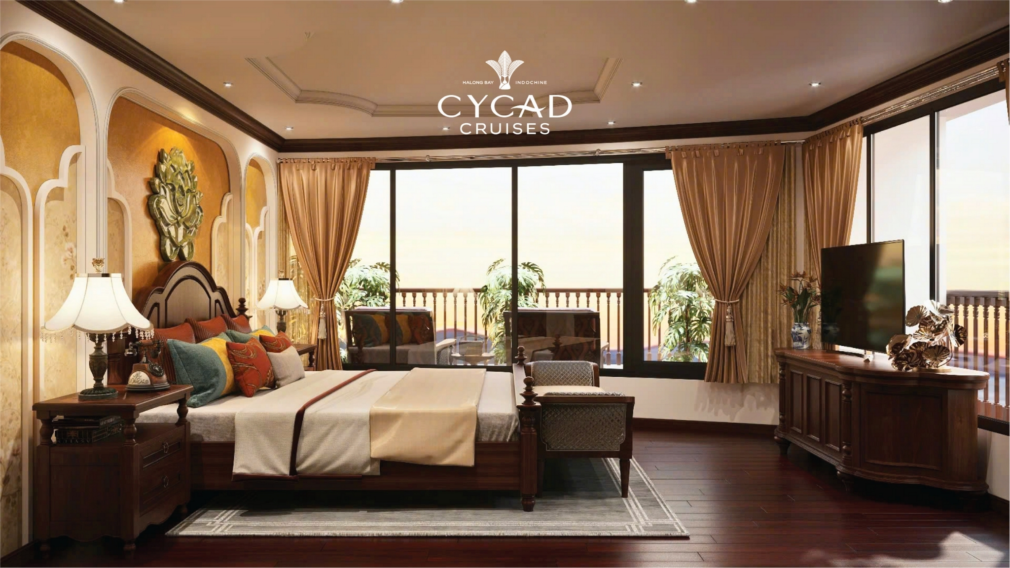 Large private terrace