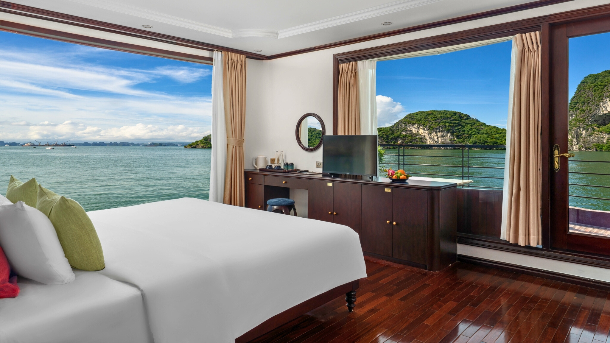 Large private terrace