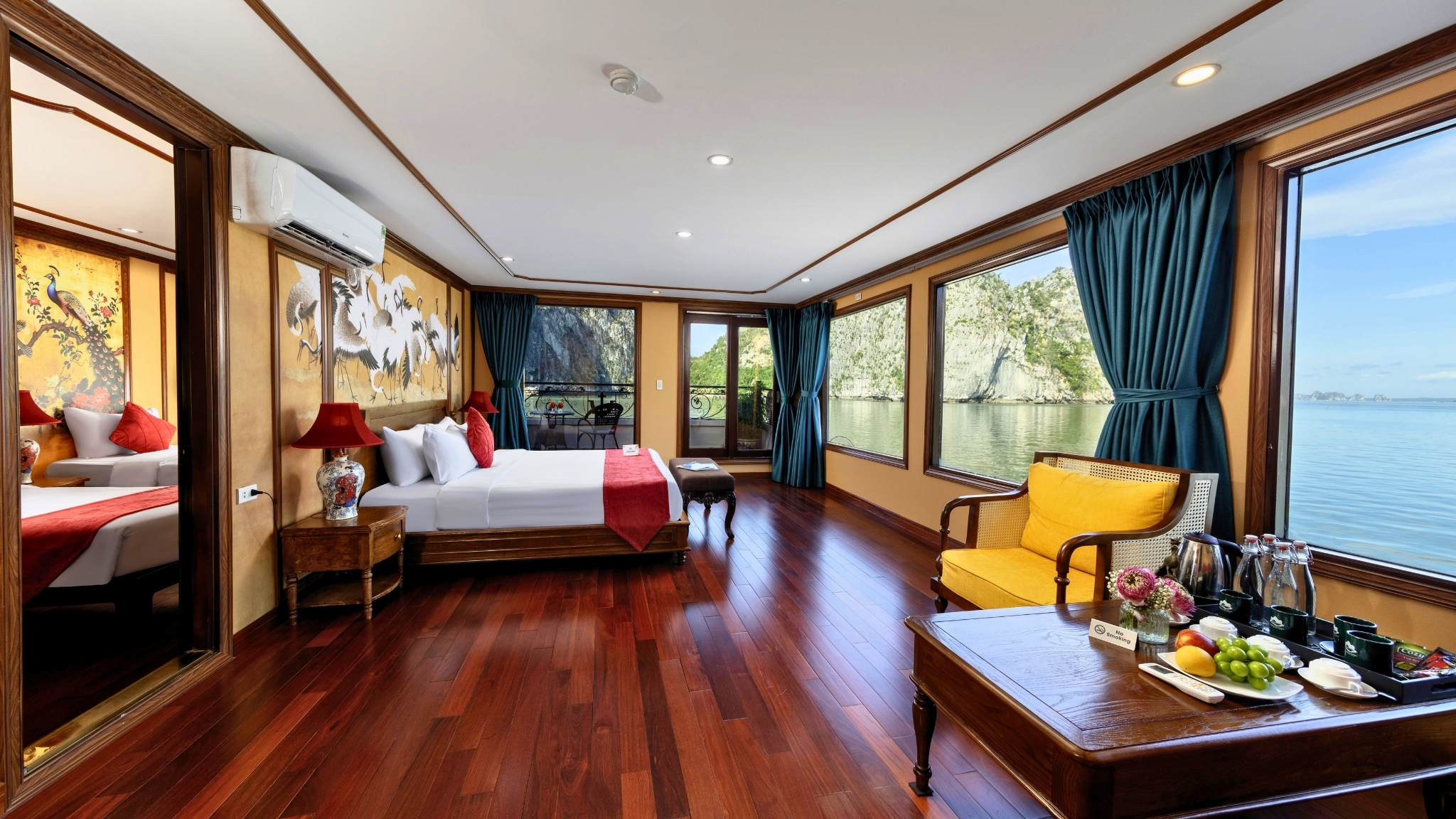 Large area for overnight stay