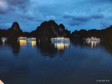 The bay in the evening