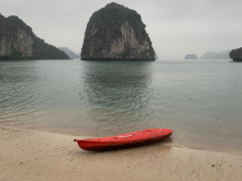 We go kayaking